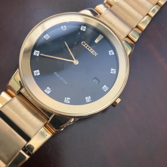 Citizen 610030109 Gold and Diamond Watch Diamond Watch